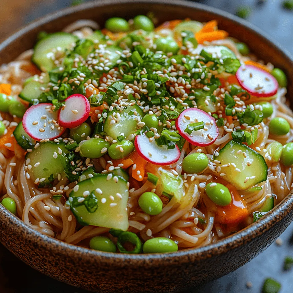 As the temperatures rise and the sun shines brightly, there's nothing quite as refreshing as a chilled dish that captivates the senses. Enter the Chilled Soba Sensation—a delightful and vibrant meal that is perfect for warm weather dining. This recipe features soba noodles, a staple in Japanese cuisine, which are not only delicious but also remarkably versatile. Whether you’re looking for a light lunch, a side dish to accompany your main course, or a quick dinner option, chilled soba noodles fit the bill effortlessly.