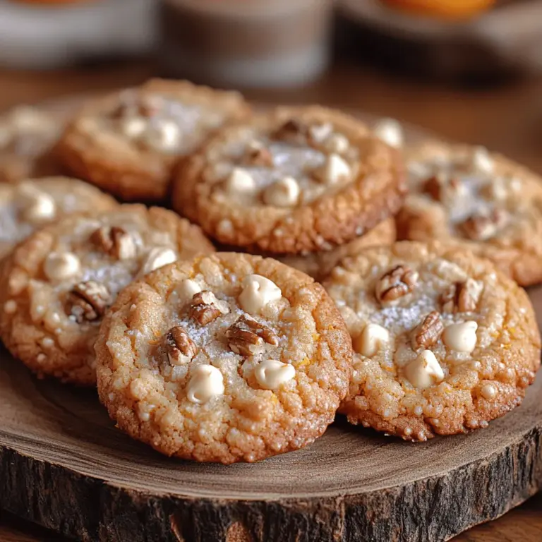 Baking cookies is one of life's simple pleasures, a delightful and comforting activity that fills our homes with warmth and mouthwatering aromas. There’s something truly magical about the combination of butter, sugar, and flour, transforming into sweet morsels that evoke fond memories of childhood and celebration. Among the myriad cookie recipes out there, the Zesty Orange Bliss Cookies stand out with their refreshing twist on traditional flavors.
