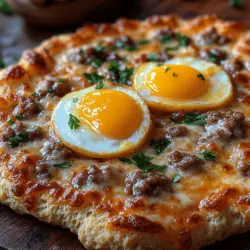 When it comes to breakfast, most people have a few go-to dishes that they can rely on for quick satisfaction. However, if you're looking to elevate your breakfast game, "Breakfast Bliss: Biscuits and Sausage Gravy Pizza" is a delightful and unique option that combines the beloved elements of traditional breakfast into one shareable, mouthwatering creation. This dish not only impresses with its flavor but also stands out with its inventive use of ingredients that many of us already have in our kitchens.