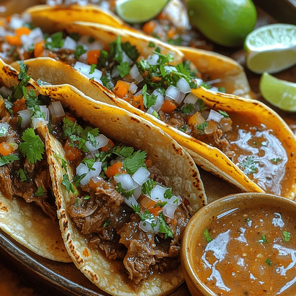 Birria de Res, a mouthwatering Mexican dish, has gained immense popularity beyond its regional roots, becoming a beloved staple in many kitchens. Originating from the state of Jalisco, this savory beef stew is typically slow-cooked with a rich blend of spices and dried chilies, creating an explosion of flavors that dance on the palate. The dish is not merely a meal; it represents a culinary tradition that brings families and friends together, often served during special occasions and celebrations. With a combination of tender meat, aromatic spices, and a hearty broth, Birria de Res is an experience that transcends the ordinary.