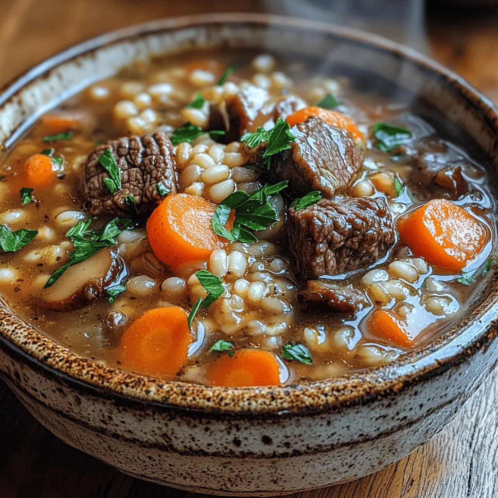 As the days grow shorter and the temperatures dip, there's nothing quite as comforting as a warm bowl of soup. Among the many varieties of soothing winter dishes, beef barley soup stands out for its rich flavors, hearty texture, and nourishing qualities. This dish is not only a feast for the senses but also a wholesome meal that brings families together around the table. With its robust combination of tender beef, nourishing vegetables, and chewy pearl barley, it embodies the essence of comfort food.