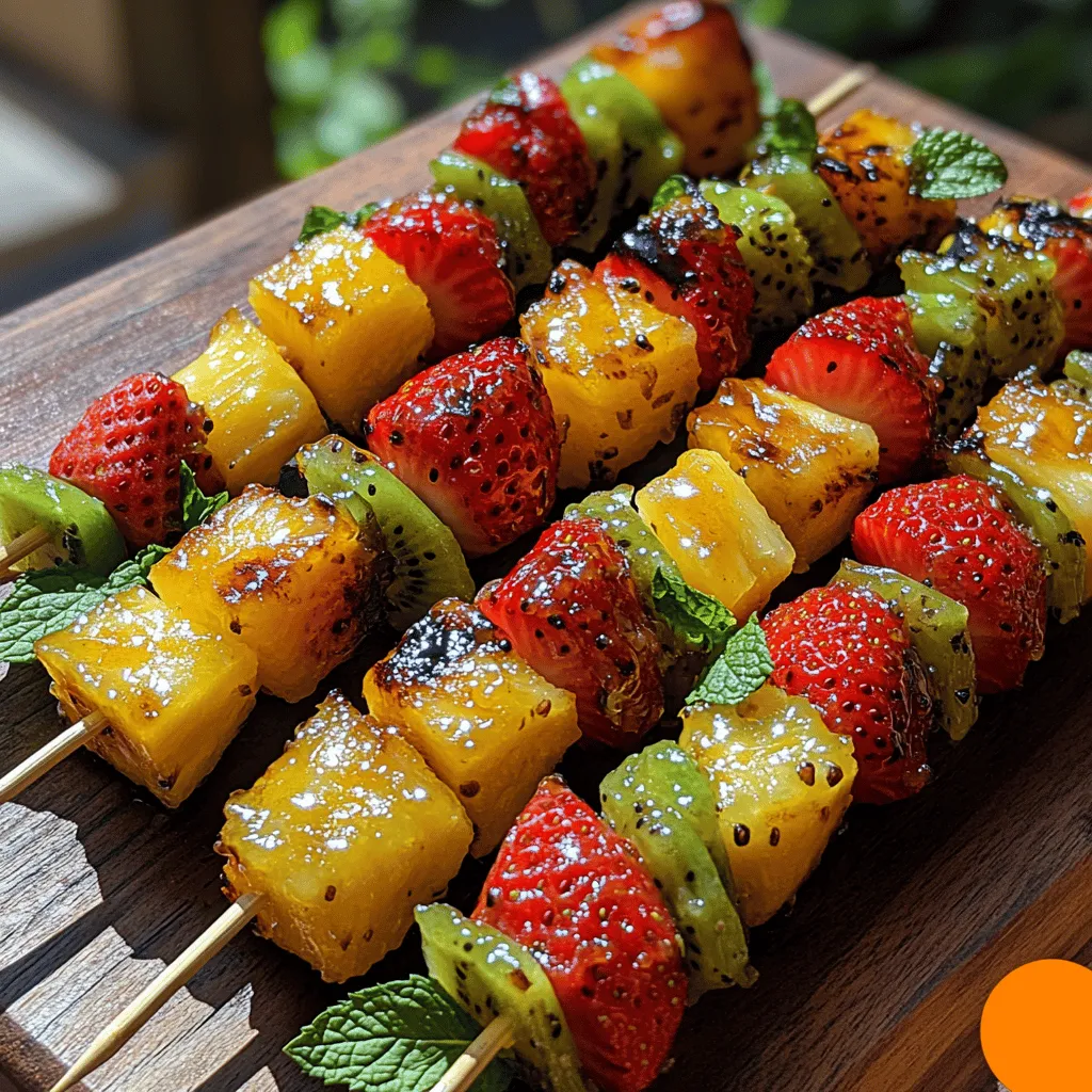 As the summer sun shines brightly and the temperatures rise, there's nothing more refreshing than a light, fruity snack. Fruit skewers have gained immense popularity as a go-to treat during the warm months, offering a burst of flavors and a healthy alternative to heavier desserts. Not only are they visually appealing, but they also provide a perfect balance of sweetness and hydration, making them ideal for picnics, barbecues, or simply as an afternoon snack.