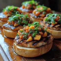 In recent years, sliders have surged in popularity, transforming from mere appetizers to star attractions at casual dining and gatherings. These bite-sized delights are perfect for parties, game days, or even a relaxed weeknight dinner. Their versatility allows for endless flavor combinations, making them a go-to choice for chefs and home cooks alike. Among the myriad of slider options, one stands out for its unique flavor profile: Spicy Peach Grilled Chicken Sliders.