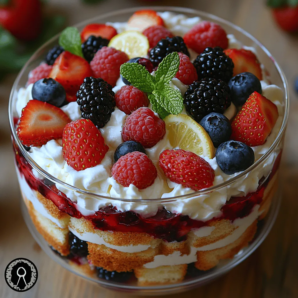 Summer Berry Angel Food Trifle: The Perfect Dessert for Warm Weather Gatherings