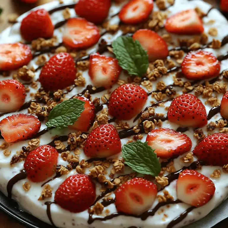 As the temperatures rise and summer approaches, the craving for refreshing frozen treats often becomes irresistible. From ice creams to sorbets, the frozen dessert aisle fills with colorful and enticing options. However, many of these store-bought desserts are packed with added sugars and artificial ingredients, making them less desirable for health-conscious individuals. Enter Strawberry Bliss Frozen Yogurt Bark, a delicious and healthier alternative that allows you to enjoy a cool, satisfying snack without the guilt.