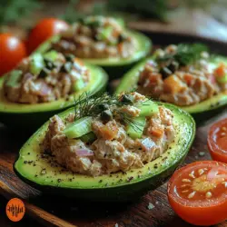 In the world of healthy eating, few ingredients have garnered as much attention and admiration as avocados. These creamy, nutrient-dense fruits have taken the culinary scene by storm, celebrated for their versatility and health benefits. Paired with tuna, another nutritional powerhouse, avocados create a delightful dish that is both satisfying and wholesome. The recipe for Tuna Stuffed Avocados is not just a feast for the eyes; it’s a perfect balance of flavor and health, making it an ideal choice for a quick meal or a show-stopping appetizer.