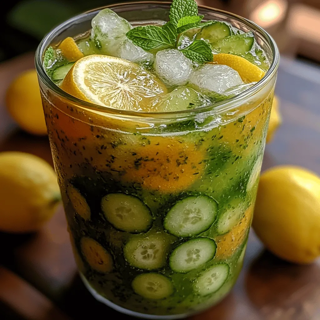As the warm weather approaches, nothing quite compares to the feeling of sipping on a refreshing beverage that not only quenches your thirst but also revitalizes your spirit. When the sun is shining brightly, a delightful drink can make all the difference in keeping you cool and hydrated. One such beverage that perfectly encapsulates these qualities is cucumber mint lemonade—a harmonious blend of refreshing cucumber, aromatic mint, and zesty lemon. This invigorating drink is not just a treat for your taste buds; it’s a healthful option that you can enjoy guilt-free.