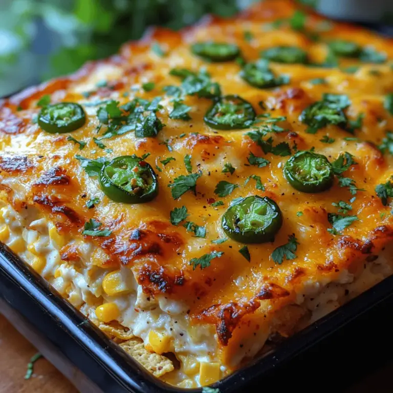 Casseroles have long held a special place in the hearts of home cooks and families alike, offering a warm and satisfying meal that can easily feed a crowd. Their versatility and ease of preparation make them an ideal choice for busy weeknights or cozy gatherings with friends. Among the myriad of casserole options, the Spicy Cheesy Jalapeño Popper Chicken Casserole stands out as a unique and enticing dish that perfectly marries comfort with a kick of flavor.