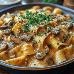 The origins of stroganoff trace back to 19th-century Russia, where it was traditionally prepared with tender beef strips in a creamy sauce, often served over noodles. Over the years, this dish has undergone many transformations, with variations appearing in different cultures around the world. While the classic version is undeniably delicious, the vegan alternative offers a whole new world of flavors and textures that can stand on their own.
