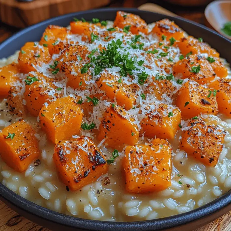 When the weather begins to cool and the leaves turn golden, there's nothing quite as comforting as a warm bowl of risotto. This classic Italian dish, known for its creamy texture and rich flavors, has the unique ability to bring a sense of coziness to any meal. Among the myriad of risotto variations, Creamy Roasted Butternut Squash Risotto stands out, especially during autumn. The sweet, nutty flavors of butternut squash pair beautifully with the creamy base of the dish, creating a satisfying experience that is both hearty and luxurious.