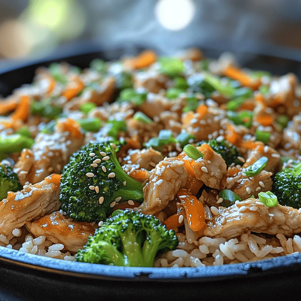 Wok-Tossed Chicken & Broccoli Delight Recipe