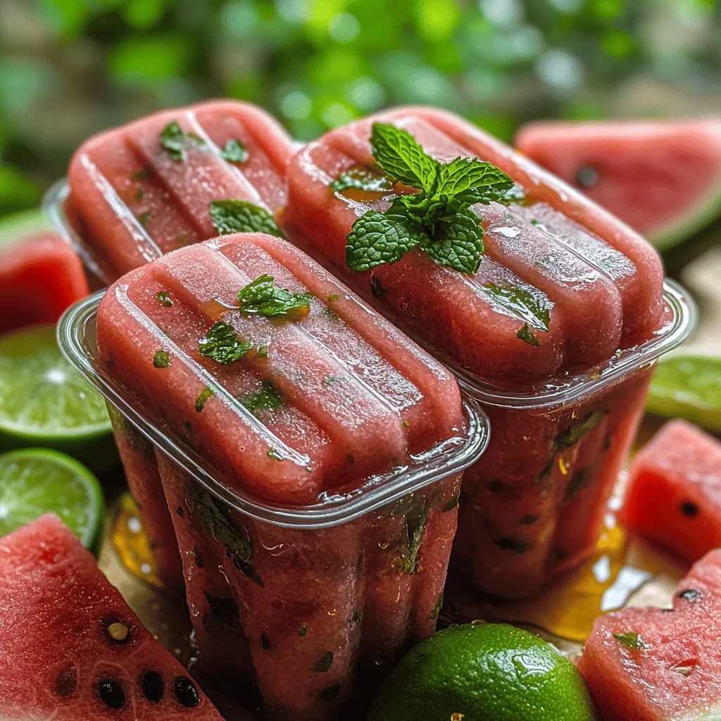 As the sun blazes overhead and the days stretch longer, the quest for refreshing summer treats becomes a delightful endeavor. During the warm months, frozen delights are at the forefront of our culinary cravings, offering a sweet reprieve from the heat. From popsicles to sorbets, the options seem endless, but few can rival the lightness and natural sweetness of Frozen Watermelon Pops. These vibrant, fruity snacks aren't just a feast for the eyes; they are a wholesome choice that combines both flavor and nutrition, making them suitable for all ages.