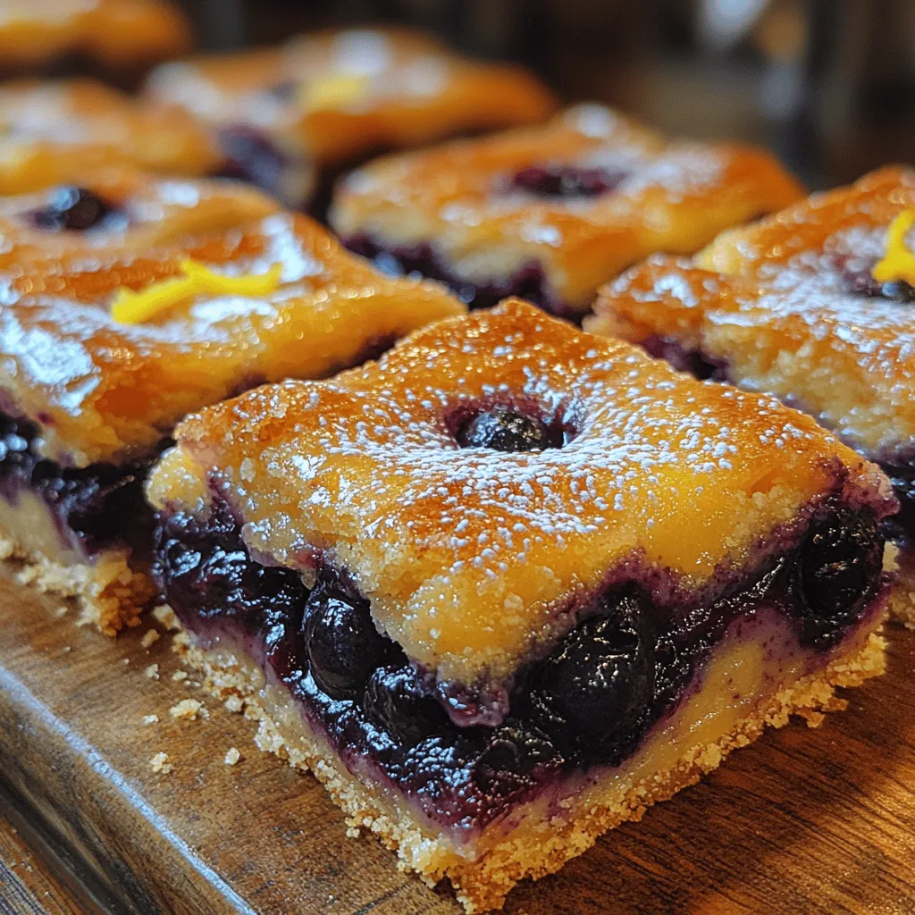 When it comes to desserts, few combinations can rival the refreshing allure of lemon and blueberries. Lemon desserts have long been a favorite, celebrated for their bright, tangy flavors that awaken the senses, while blueberry recipes offer a touch of sweetness and rich color that elevates any dish. The Zesty Blueberry Lemon Bliss Bars encapsulate this perfect balance, making them an ideal treat for a variety of occasions, from summer picnics to holiday gatherings.