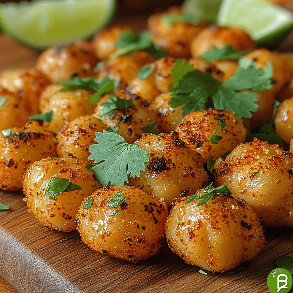 In the ever-evolving landscape of healthy snacks, few options are as satisfying and versatile as roasted chickpeas. These delightful morsels have gained immense popularity in recent years, not just among the health-conscious but also among anyone looking for a deliciously crunchy snack. The Zesty Crunch: Chili Lime Roasted Chickpeas recipe takes this simple ingredient to new heights, merging bold flavors with an irresistible crunch that can elevate any snacking experience. Whether you're a busy professional seeking a nutritious midday treat or a parent looking for healthy snacks for your kids, this recipe offers a perfect solution.