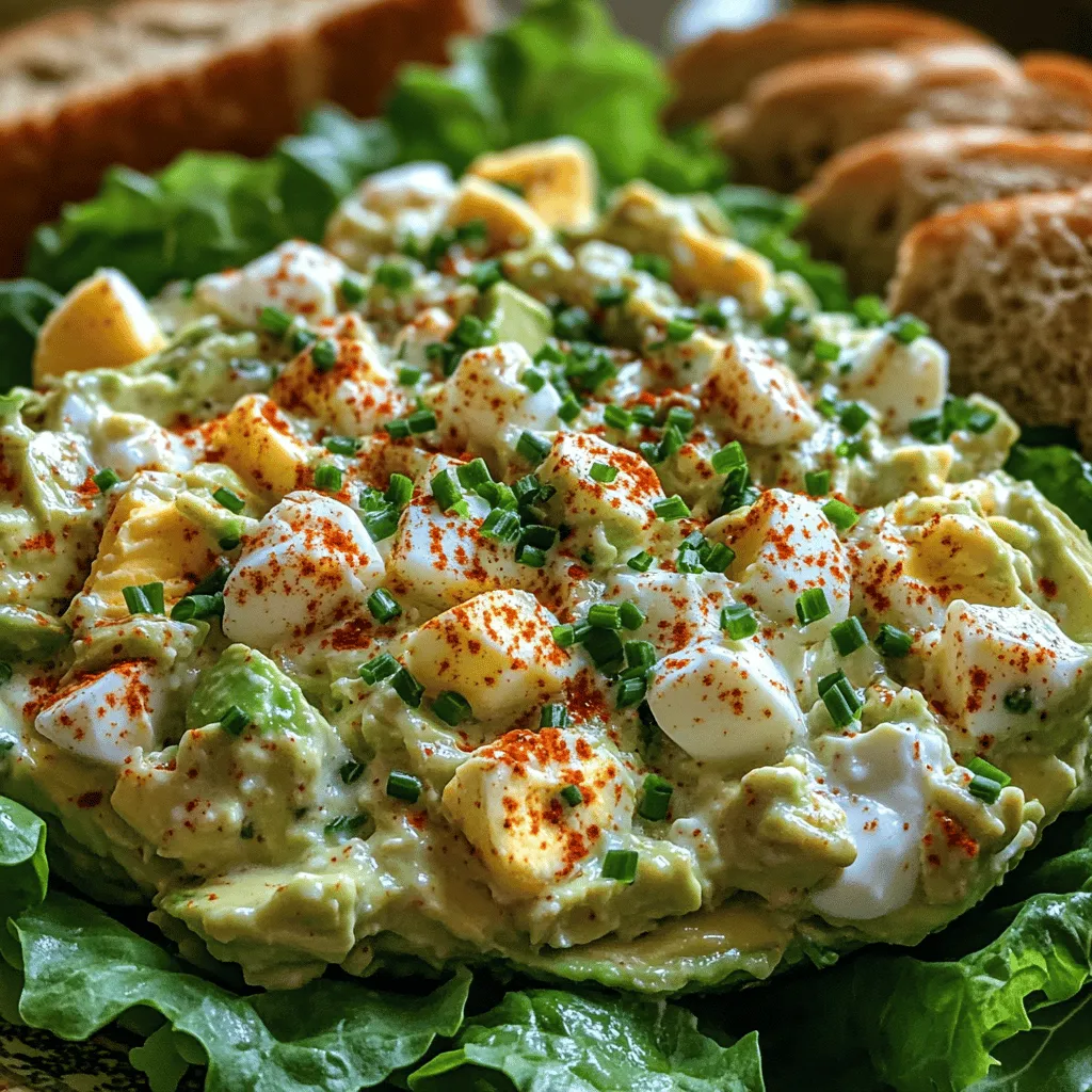 Egg salad has long been a staple in kitchens across the globe, celebrated for its simplicity and versatility. From traditional recipes that feature a classic mix of boiled eggs and mayonnaise to modern variations that incorporate diverse flavors and ingredients, egg salad remains a beloved choice for many. Among the myriad of adaptations, the creamy avocado egg salad stands out as a nutritious and flavorful option that takes this classic dish to new heights.
