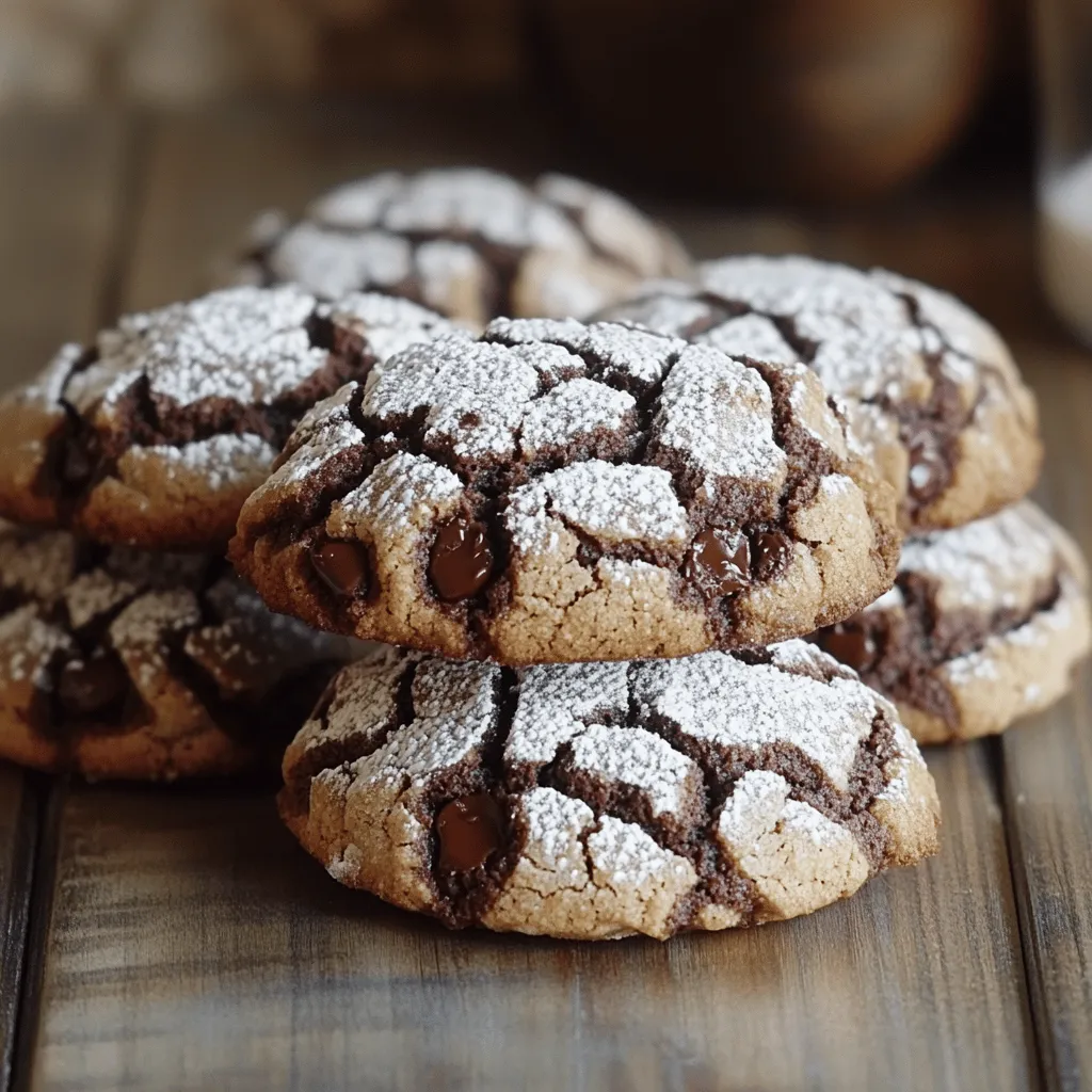 There's something universally appealing about chocolate cookies. Their rich aroma wafting through the kitchen, the promise of a sweet treat, and the anticipation that builds as they bake are all part of the charm. Among the myriad chocolate cookie varieties, chocolate crinkle cookies stand out with their unique and delightful texture. These cookies boast a chewy center that contrasts beautifully with their crackled, powdered sugar-coated surface, creating a visual and taste experience that is simply irresistible.