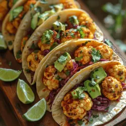 In the ever-evolving world of food, vegetarian and plant-based recipes have garnered immense popularity. Among these, Spicy Roasted Cauliflower Tacos stand out as a delectable option that combines nutrition, flavor, and ease of preparation. As more people are looking to reduce their meat consumption, whether for health, environmental, or ethical reasons, creative plant-based recipes are taking center stage. This article delves into the vibrant flavors of roasted cauliflower, enriched with spices, and the delightful toppings that make these tacos a must-try.