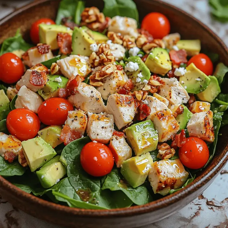 In today's fast-paced world, the quest for healthy yet satisfying meals often leads individuals to explore the vibrant realm of salads. Gone are the days when a salad was merely a pile of wilted lettuce with a few sad toppings. Modern diets increasingly embrace colorful, nutrient-rich salads that combine an array of flavors and textures while remaining light and wholesome. Among the myriad of salad options available, the Chicken Bacon Avocado Salad stands out as a hearty and nutritious choice, perfect for both lunch and dinner.