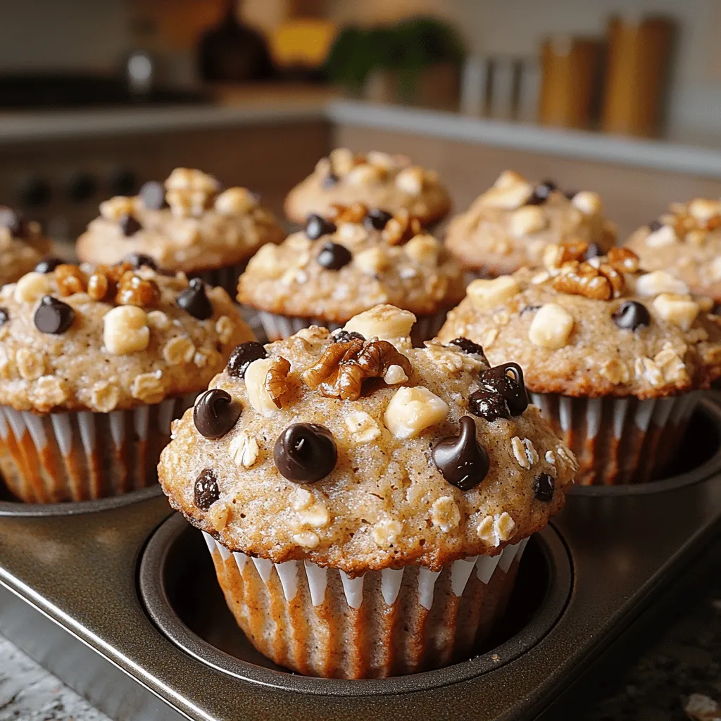 In a world where breakfast often consists of rushed bites or sugary cereals, finding a nutritious yet delicious option can feel like a challenge. Enter Greek Yogurt Banana Oatmeal Muffins—an ideal solution for those seeking a wholesome treat that doesn’t compromise on taste. These muffins are a delightful blend of rolled oats, ripe bananas, and creamy Greek yogurt, making them not only satisfying but also packed with essential nutrients. With their moist texture and natural sweetness, they serve as the perfect breakfast companion or a convenient snack throughout the day.