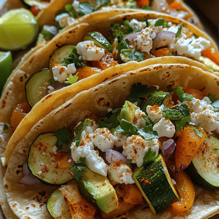 In a world where culinary creativity meets health-conscious eating, roasted veggie tacos emerge as a vibrant and delicious option for anyone looking to elevate their meal choices. These tacos are not just a feast for the eyes; they are a nutritious explosion of flavors and textures that can delight even the most discerning palates. With a medley of fresh vegetables, creamy feta cheese, and an array of spices, roasted veggie tacos are incredibly versatile, making them perfect for a variety of occasions. Whether you're preparing a quick weeknight dinner, hosting a gathering, or planning your weekly meal prep, these tacos promise to satisfy your cravings while nourishing your body.
