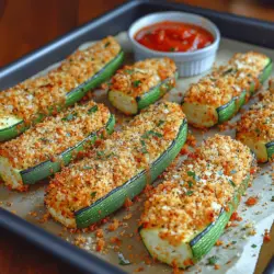Are you looking for a delicious, healthier alternative to traditional French fries? Look no further than crispy baked zucchini parmesan fries! This delightful dish combines the naturally mild flavor of zucchini with a crunchy, cheesy coating that will tantalize your taste buds. Perfect as an appetizer, side dish, or even a snack, these baked veggie fries are not just a guilt-free option; they’re a great way to sneak in some vegetables into your diet.