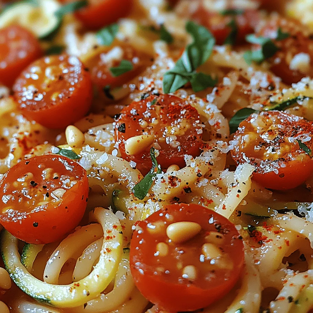 If you're on the lookout for a delightful and refreshing twist on traditional pasta, look no further than Zesty Lemon Zucchini Pasta. This dish not only embodies the essence of summer with its bright flavors and vibrant colors, but it also serves as a healthy alternative to heavier pasta dishes. The combination of fresh zucchini, juicy cherry tomatoes, and zesty lemon creates a symphony of flavors that will tantalize your taste buds.