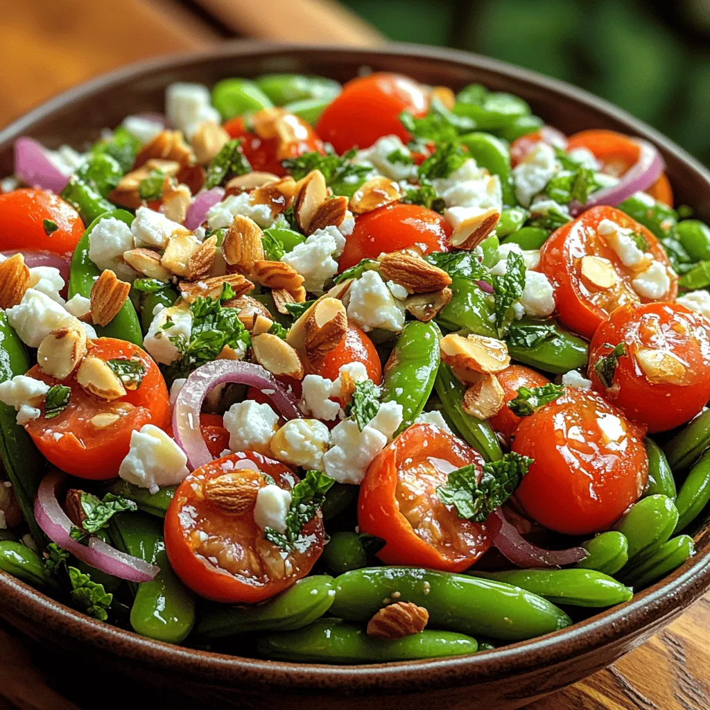 Fresh salads are a staple in many kitchens, celebrated for their versatility and ability to brighten up any meal. Whether as a refreshing side dish accompanying grilled meats or as a light standalone meal, salads offer an array of flavors, colors, and textures that can tantalize the taste buds. Among the myriad of salad options, the vibrant sugar snap pea salad stands out as a delightful choice, bringing a pop of color and a burst of flavor to your dining table.