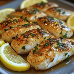 If you're searching for a quick, delicious, and healthy seafood dish, look no further than Zesty Lemon Garlic Butter Tilapia. This dish has gained popularity among home cooks and seafood lovers alike, thanks to its vibrant flavors and ease of preparation. The combination of fresh lemon and aromatic garlic elevates the mild taste of tilapia, making it a delightful centerpiece for any meal.