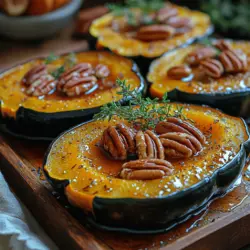 As the leaves turn vibrant shades of red and gold, and the air becomes crisper, it's the perfect time to indulge in the warm, comforting flavors of fall. One dish that embodies this seasonal charm is Sweetly Roasted Acorn Squash with Maple Glaze. This delightful recipe not only showcases the natural sweetness of acorn squash but also highlights the rich, aromatic notes of maple syrup, making it a favorite for autumn gatherings and cozy family dinners.