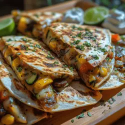 As the warm sun graces us with longer days and bountiful harvests, the culinary world comes alive with a vibrant array of summer vegetables. This season is a celebration of freshness, and what better way to embrace that than with a dish that showcases the colorful bounty of the garden? Enter the vibrant summer vegetable quesadilla—a delightful, satisfying meal that combines the essence of summer produce with the comforting familiarity of melted cheese and crispy tortillas.