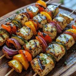Grilled skewers have carved a unique niche in culinary traditions across the globe, from the tantalizing kebabs of the Middle East to the vibrant satays of Southeast Asia. Their versatility and vibrant presentation make them a favorite for both casual gatherings and elegant dinner parties. Among the array of ingredients that can be skewered, Halloumi cheese stands out as a particularly delightful option. This semi-hard cheese, originally from Cyprus, has gained a loyal following thanks to its unique ability to maintain its shape when grilled, becoming a chewy, golden-brown delight.