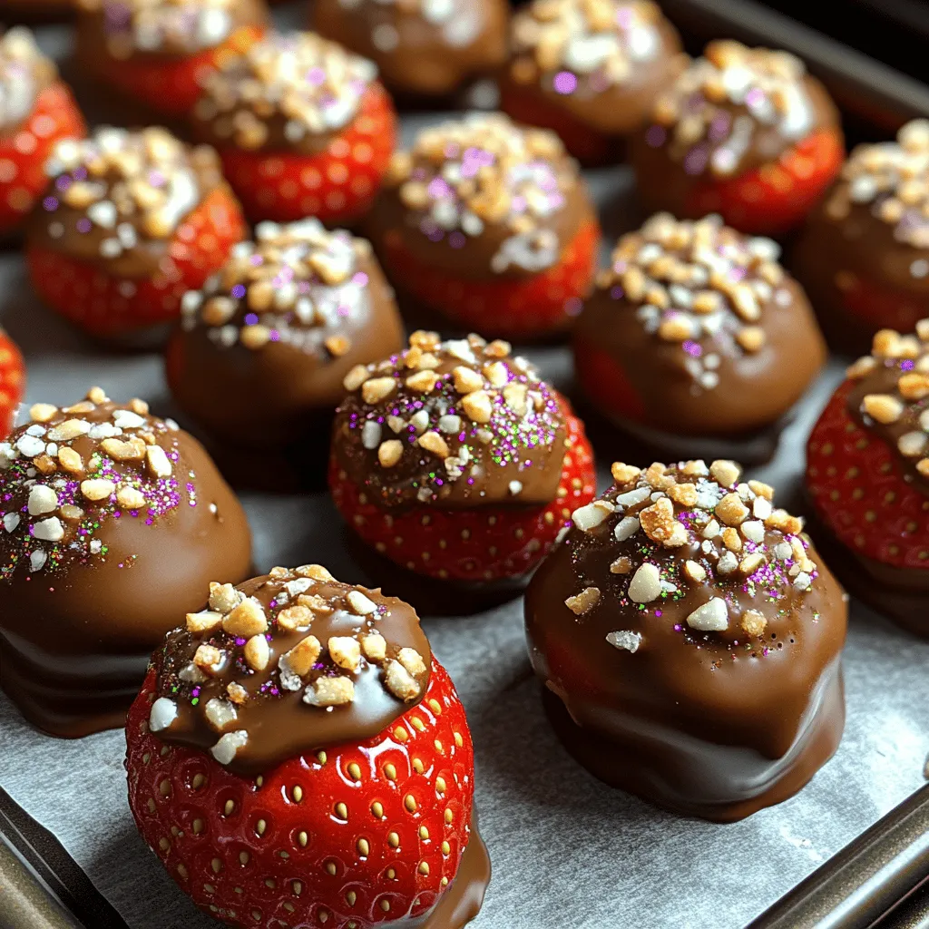 Chocolate-covered strawberries are a beloved treat that has captivated dessert lovers for generations. Their combination of juicy, ripe strawberries and rich, velvety chocolate creates a mouthwatering experience that is both indulgent and refreshing. This delightful dessert is not only a feast for the taste buds but also a visual treat that can elevate any occasion. Whether you're celebrating a special event, looking for a romantic gesture, or simply indulging in a sweet craving, chocolate-covered strawberries are the perfect choice.