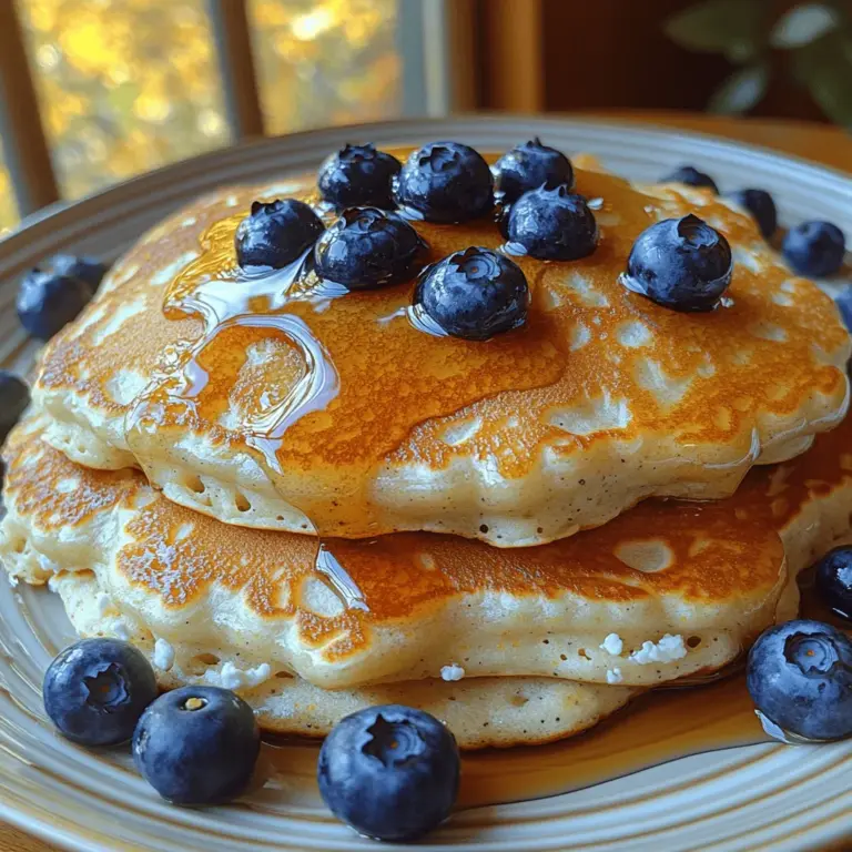 Exploring the delightful world of breakfast can lead to unforgettable culinary experiences. Among the plethora of options available, Lemon Blueberry Ricotta Pancakes stand out as a refreshing and indulgent choice. The combination of tart lemon and sweet blueberries, paired with the creamy texture of ricotta, creates a pancake that is both light and satisfying. These pancakes are not just a breakfast item; they embody a joyful start to your day, providing a perfect balance of flavors that can lift anyone’s spirits.