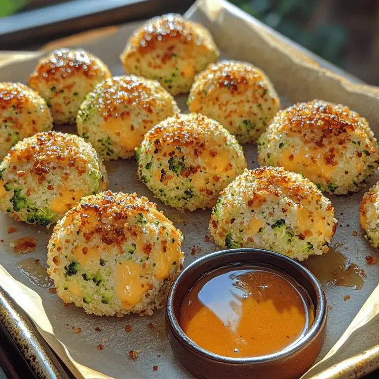In today’s health-conscious world, the demand for nutritious snacks is on the rise. As more people seek to balance indulgence with wellness, finding snacks that are both delicious and wholesome becomes essential. Enter Cheesy Crunchy Broccoli Bites, the perfect solution for anyone looking to satisfy their snack cravings with a healthy twist. These delightful morsels are not just for those who are mindful of their diets; they are also a hit among children and adults alike, making them an ideal choice for family gatherings, parties, or even a quiet evening at home.