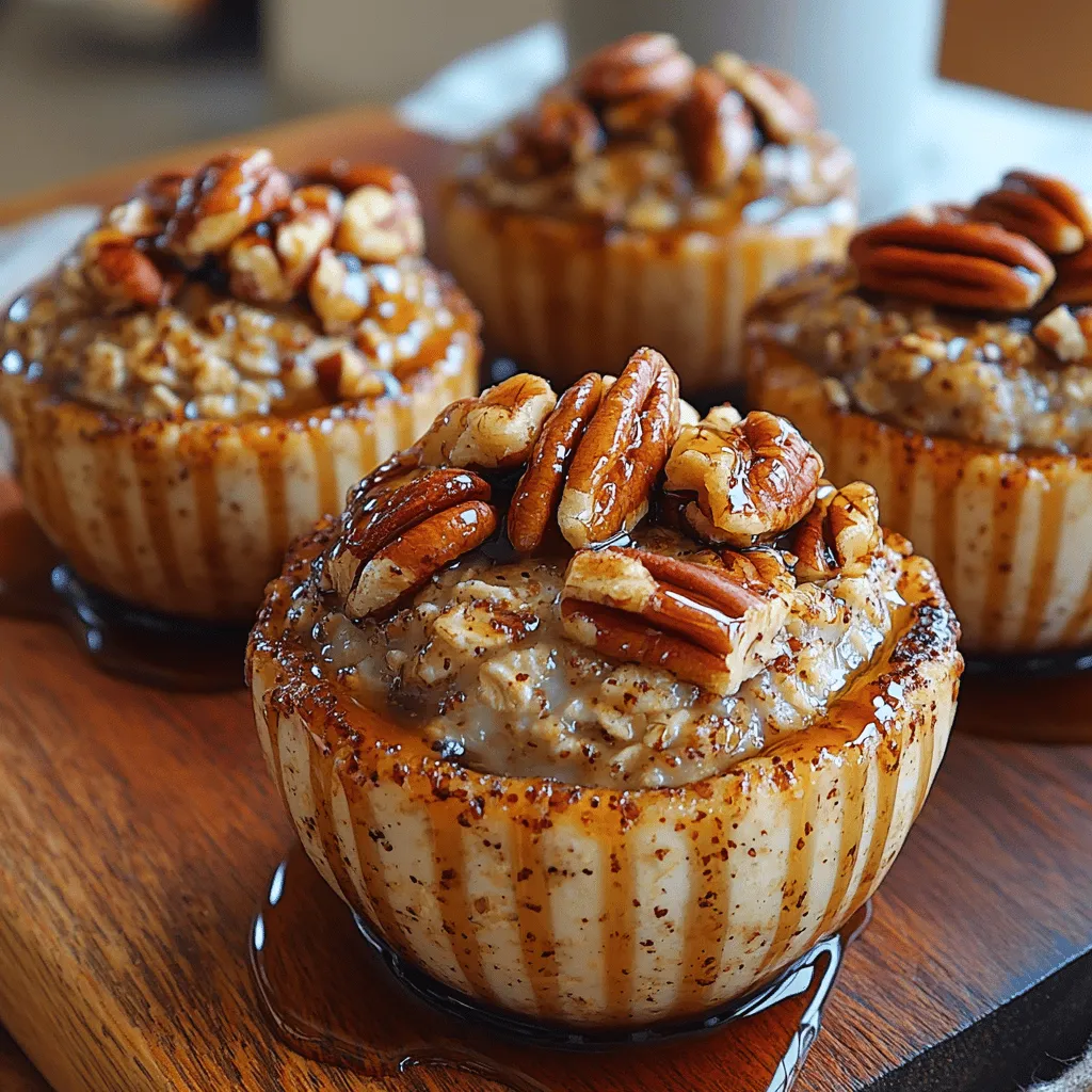 The quest for a healthy breakfast that is both satisfying and delicious has led many home cooks to discover the joys of baked oatmeal. This delightful dish has surged in popularity as a nutritious alternative to traditional breakfast fare, offering a blend of flavor and convenience that meets the demands of busy mornings. Among the myriad of baked oatmeal varieties, Maple Pecan Baked Oatmeal Cups stand out as a particularly enticing option. These cups not only deliver a sweet, rich taste but also pack a nutritional punch, making them a perfect choice for those seeking to start their day on a wholesome note.