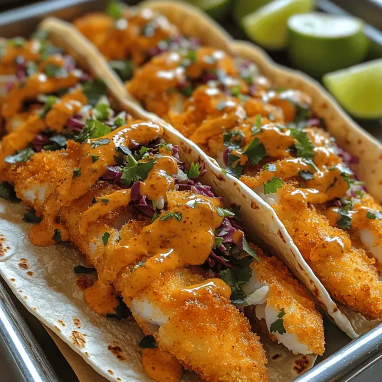 To create the ultimate Zesty Crunch Fish Tacos, it's essential to understand the key ingredients that lend this dish its unique character. From the selection of fish to the preparation of the slaw and sauce, each component plays a vital role in crafting the perfect taco experience.