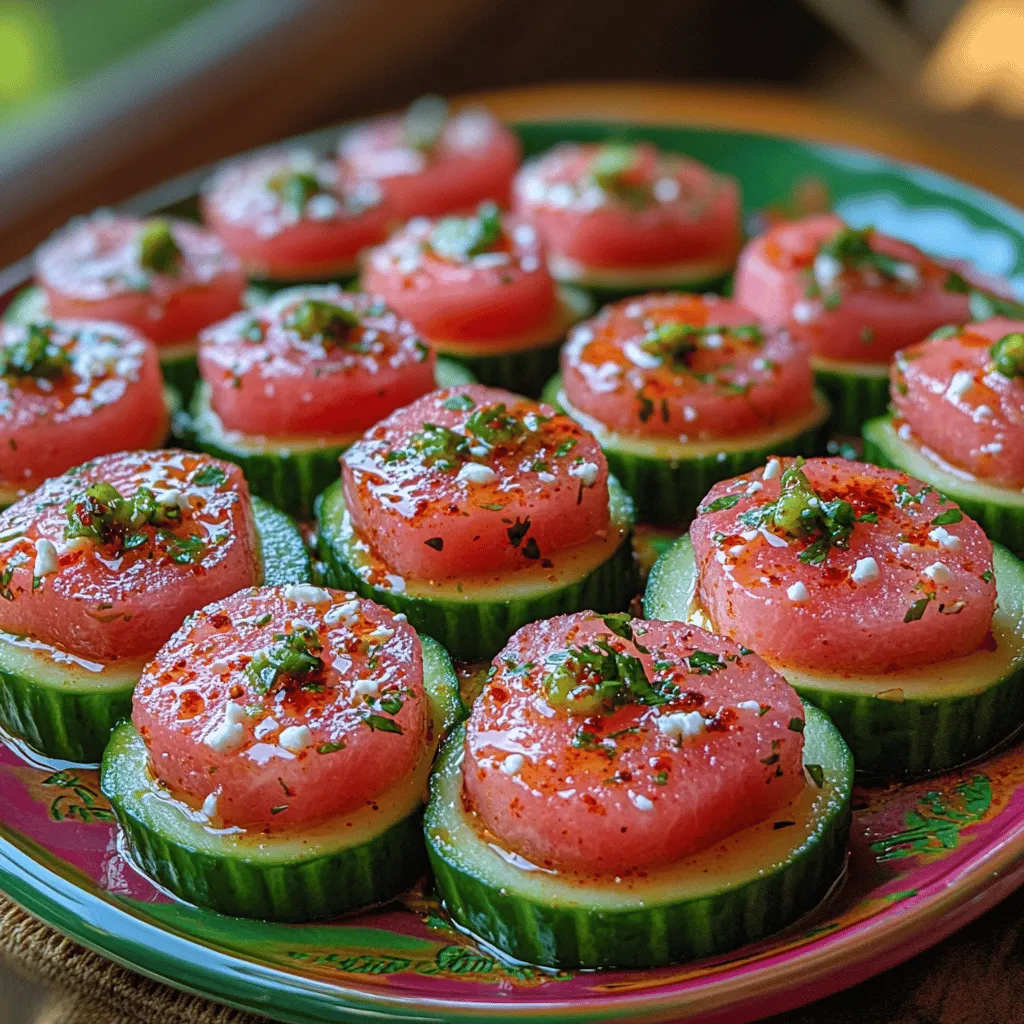 The vibrant combination of flavors in Spicy Watermelon Cucumber Bites makes them a perfect appetizer for any gathering. This refreshing dish not only tantalizes your taste buds with its sweet and spicy profile but also offers a nutritious option that is easy to prepare. Featuring juicy watermelon, crisp cucumber, and a kick of jalapeño, these delightful bites are sure to impress your guests. In this article, we will explore the recipe in detail, diving into each ingredient's role, the preparation steps, and the health benefits of this unique dish.