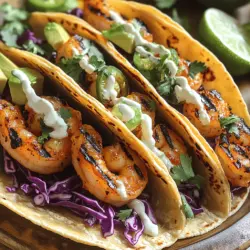 Welcome to the vibrant world of Tropical Breeze Grilled Shrimp Street Tacos, a dish that captures the essence of summer and the spirit of outdoor gatherings. These tacos are not just a meal; they are an experience, combining the succulent flavors of grilled shrimp with fresh, colorful toppings that create a symphony of tastes and textures. In the realm of street food, shrimp tacos stand out for their ability to blend simplicity with bold flavors, making them a favorite among food lovers everywhere.