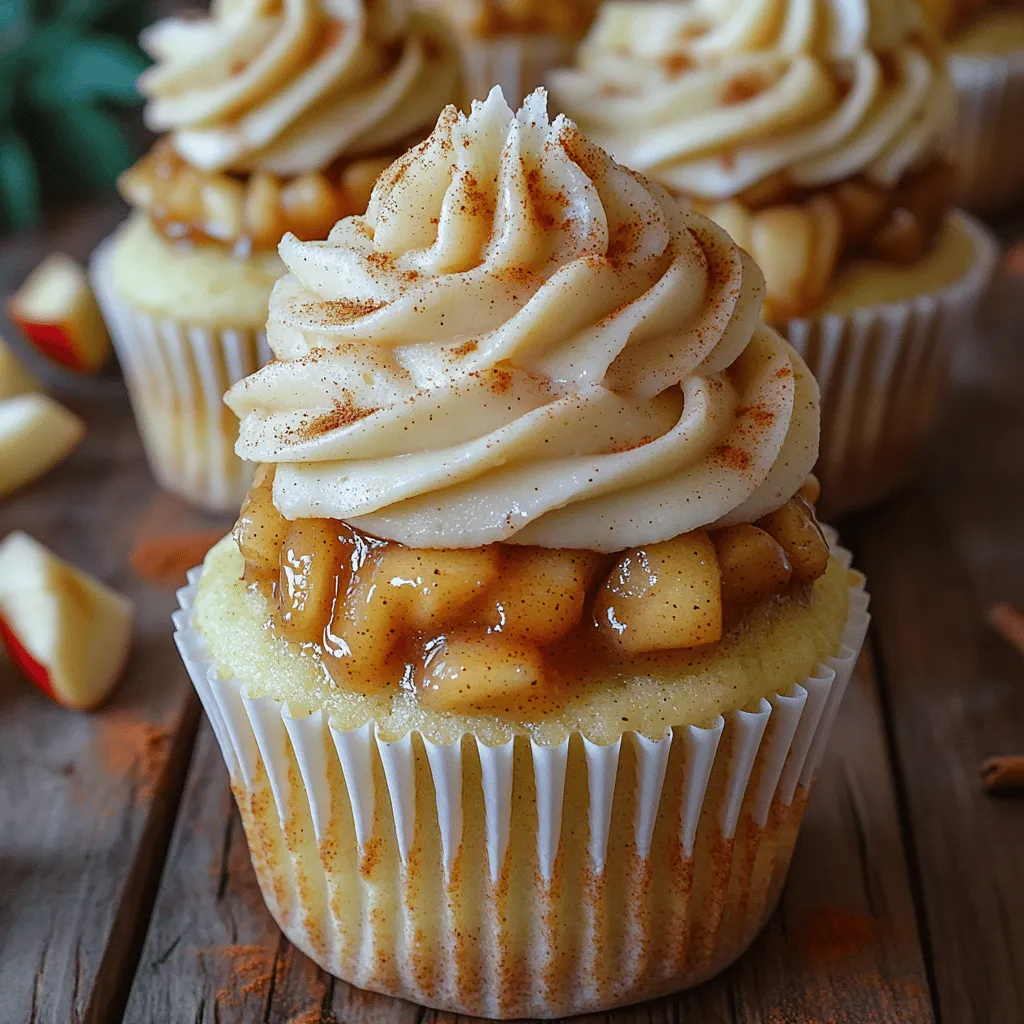 There's something magical about combining two beloved desserts into one delightful creation, and that's precisely what the Sweet & Tart Apple Pie Stuffed Cupcakes offer. Imagine biting into a soft, fluffy cupcake only to discover a warm, gooey apple pie filling nestled inside. Topped with rich cinnamon buttercream frosting, these cupcakes are a perfect fusion of classic apple pie and modern cupcake culture. They make for a unique dessert option that not only satisfies your sweet tooth but also evokes the comforting flavors of fall, regardless of the season.