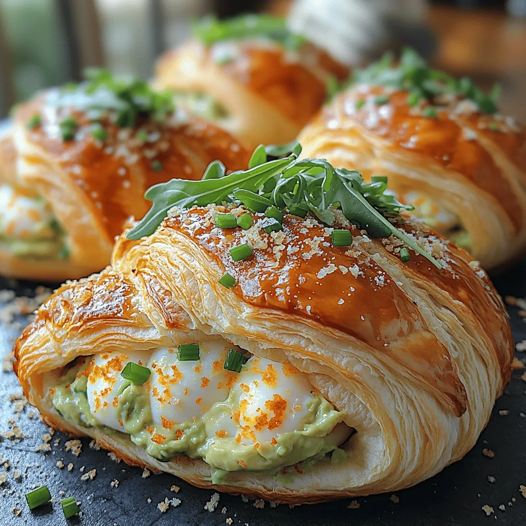 As spring approaches and the sun begins to shine a little brighter, the craving for fresh and vibrant meals becomes all the more prominent. One dish that embodies this seasonal shift is the delightful Creamy Avocado Egg Salad on Flaky Croissants. This recipe marries the rich, buttery texture of ripe avocados with the satisfying heartiness of eggs, creating a salad that is not only delicious but also packed with nutrients. Whether you are looking for a refreshing lunch option, a light brunch dish, or a quick snack, this avocado egg salad is a versatile choice that can easily be adapted to meet your culinary desires.