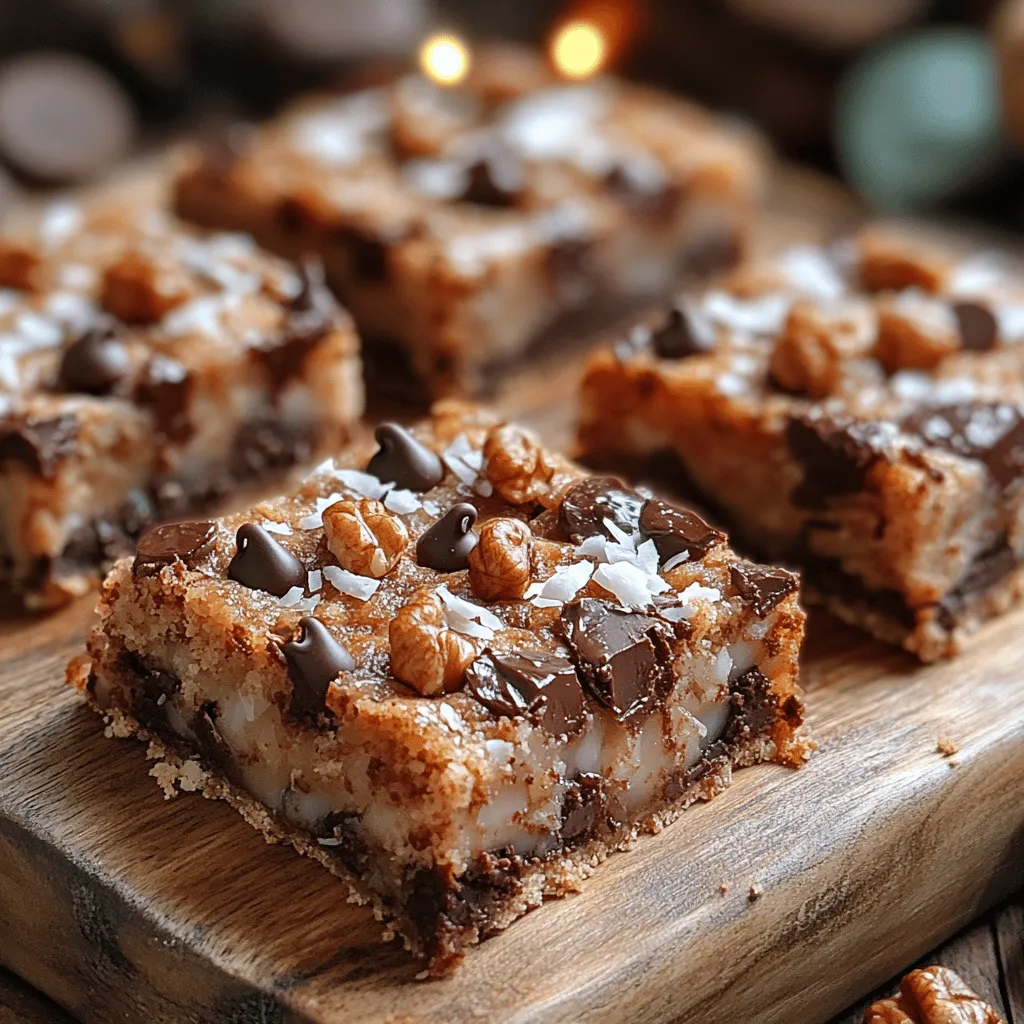 Chocolate chip desserts have long captivated the hearts of dessert lovers across the globe. From classic cookies to rich cakes, these sweet treats are synonymous with comfort and indulgence. Today, we’re taking this beloved flavor combination to the next level with our Decadent Chocolate Chip Coconut Bars. This recipe offers a delightful twist by incorporating sweetened shredded coconut and optional walnuts, adding a unique textural contrast and rich flavor profile that elevates the traditional chocolate chip treat.