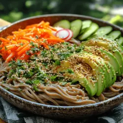 Soba noodles, a traditional Japanese staple, have been a beloved dish for centuries. Made primarily from buckwheat flour, these noodles are not only delicious but also packed with health benefits. They offer a unique, nutty flavor and a chewy texture that sets them apart from other types of noodles. One of the standout features of soba noodles is their versatility; they can be enjoyed hot or cold, making them suitable for a variety of dishes throughout the year.