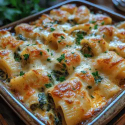 There’s something undeniably comforting about a warm, cheesy pasta bake that brings to mind cozy evenings and family gatherings. Enter the Creamy Spinach & Artichoke Pasta Bake, a dish that perfectly balances indulgence with nutrition. This pasta bake not only satisfies the palate but also incorporates wholesome ingredients, making it a wonderful choice for anyone looking to jazz up their weeknight dinners or impress guests at gatherings.