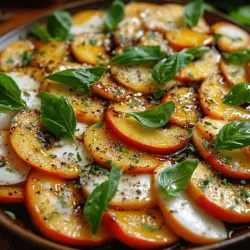 The Caprese salad is a quintessential Italian dish that embodies the flavors of summer with its simple yet vibrant ingredients. Traditionally, it features ripe tomatoes, fresh mozzarella cheese, and fragrant basil leaves, all drizzled with olive oil and balsamic vinegar. This salad is not only a celebration of fresh produce but also a testament to the beauty of Italian cuisine, where quality ingredients shine without much alteration.