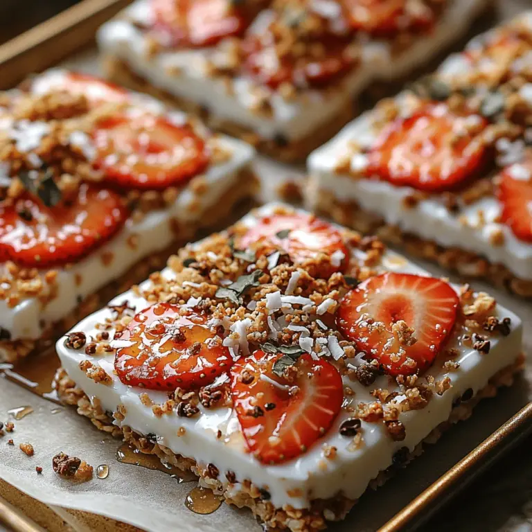 In recent years, the demand for healthy snacks has skyrocketed as people increasingly seek nutritious alternatives to satisfy their cravings. With this growing trend, yogurt-based recipes have gained immense popularity, offering a delightful combination of flavor and health benefits. One standout recipe that embodies these qualities is Strawberry Dream Yogurt Bark. This delicious treat is not only visually appealing but also serves as a nutritious snack that can be enjoyed by people of all ages. Whether you’re looking for a quick afternoon pick-me-up or a light dessert after dinner, Strawberry Dream Yogurt Bark ticks all the boxes.