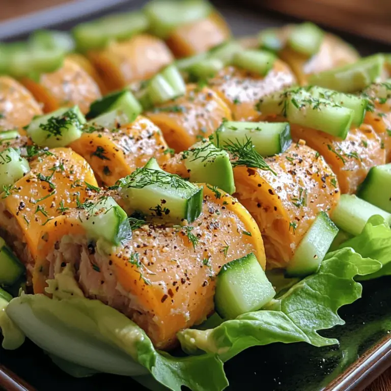 In today’s fast-paced world, the pursuit of healthy eating has gained momentum, with individuals increasingly seeking meals that not only nourish their bodies but also cater to their busy lifestyles. The rising popularity of low-carb diets has prompted many to explore fresh, wholesome options that are both satisfying and light. Enter the Avocado Tuna Salad Lettuce Wraps—an innovative twist on traditional tuna salad that seamlessly combines flavor and nutrition.
