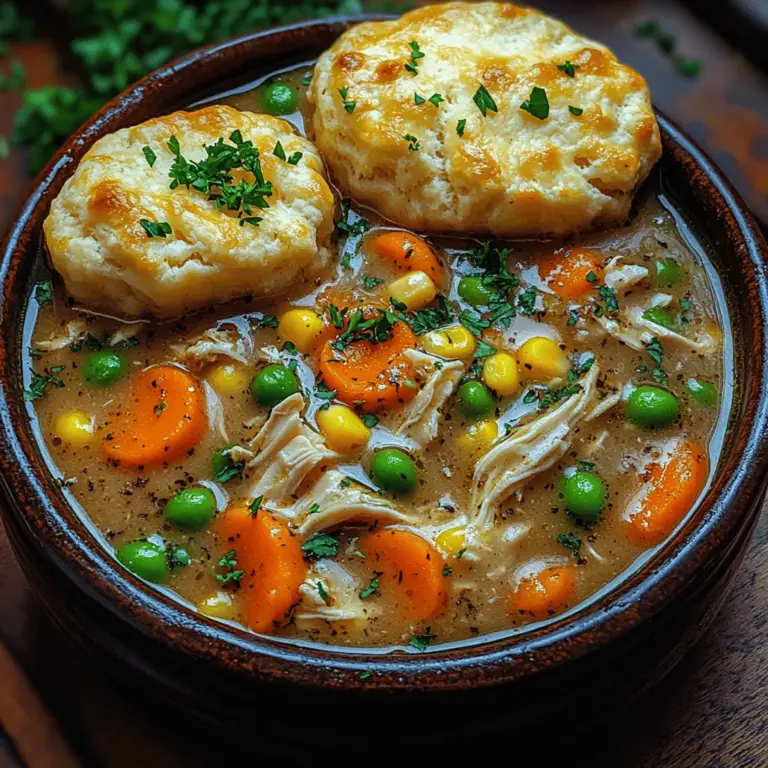 When the chill of winter sets in, cravings for comfort food often take center stage. There’s something inherently soothing about a warm bowl of soup that not only warms us up but also nourishes our souls. Comfort food serves as a nostalgic reminder of home, family gatherings, and the cozy evenings spent indoors. Among the myriad of comforting dishes, chicken pot pie has long been a favorite, celebrated for its rich flavors and hearty ingredients. However, what if you could take all those beloved flavors and transform them into a delightful soup? Enter the Cozy Chicken Pot Pie Soup.