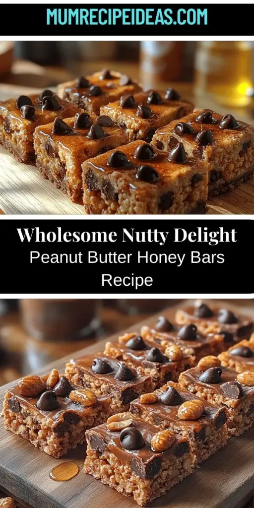 Discover the joy of homemade snacking with Nutty Delight Peanut Butter Honey Cereal Bars! Simple to make, these bars blend creamy peanut butter, natural honey sweetness, and a satisfying crunch from cereal and nuts. Packed with wholesome ingredients, they're an excellent source of energy, fiber, and protein, making them perfect for busy days or family treats. Customize them to suit your dietary preferences and enjoy a delicious snack guilt-free. Fuel your day with this nutritious and tasty option!