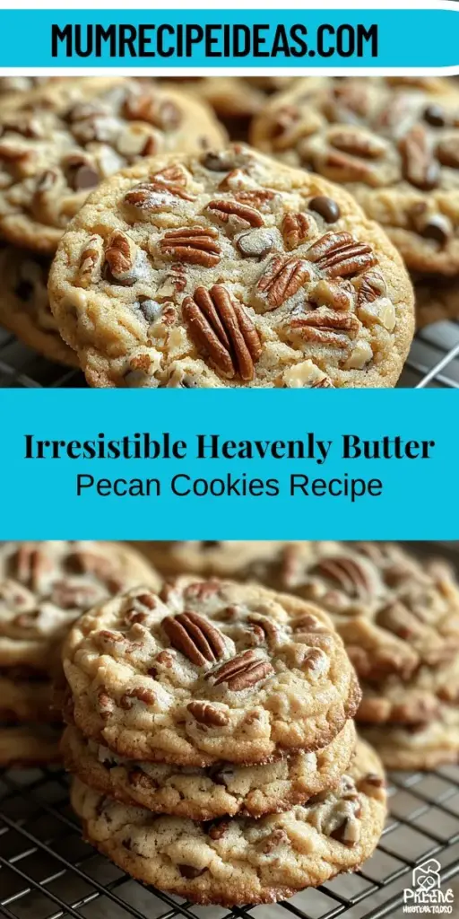 Discover the joy of baking with Heavenly Butter Pecan Cookies, a delightful treat that combines the rich, nutty flavor of toasted pecans with a buttery sweetness. This recipe captures the essence of cozy gatherings, filling your home with a warm aroma. With detailed instructions and tips on perfecting these cookies, you’ll impress friends and family alike. Whether paired with tea or enjoyed straight from the oven, these cookies are sure to become a favorite in your baking repertoire.