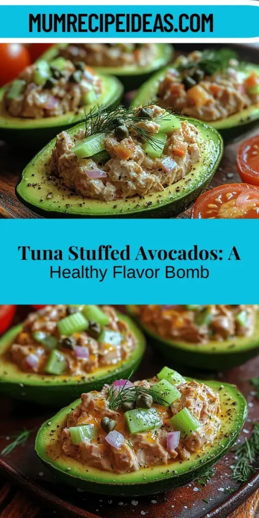 Discover the delicious combination of creamy avocados and protein-packed tuna in this simple yet satisfying Tuna Stuffed Avocados recipe. Perfect for a quick meal or an impressive appetizer, this dish balances flavor and nutrition with fresh ingredients like celery, red onion, and herbs. Packed with heart-healthy fats and essential nutrients, it’s an easy, wholesome choice for anyone looking to enjoy a nutritious delight. Get ready to impress your taste buds!
